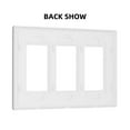thumbnail image 2 of Hand Drawn Forest Switch Cover Decorative Wall Plate 3-Gang Screwless Standard Size, 2 of 5