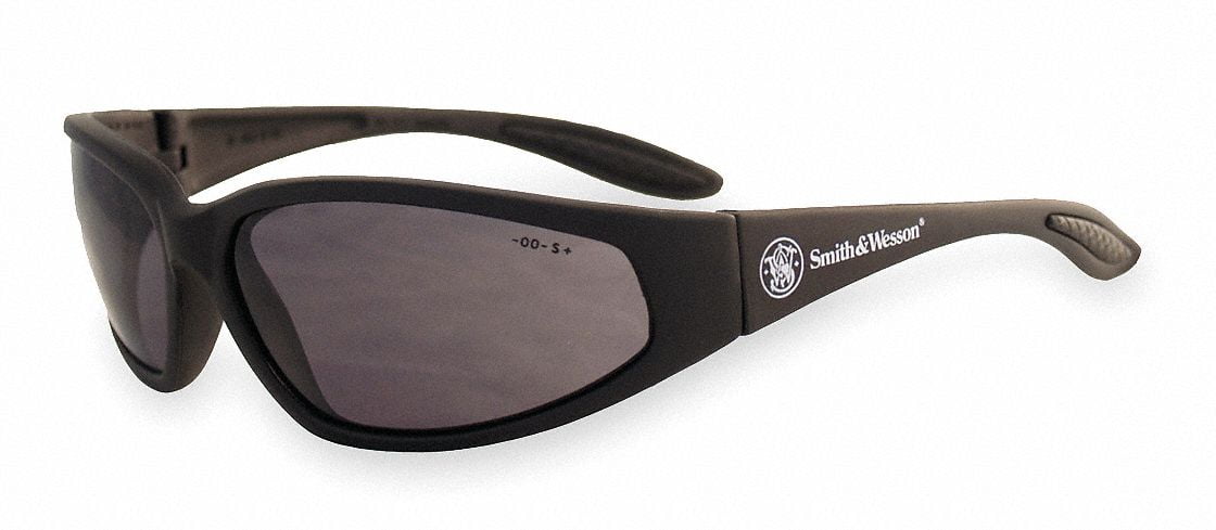 Smith & Wesson 38 Special Scratch-Resistant Safety Glasses, Smoke Lens Color by Jackson Products Inc.