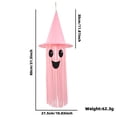 thumbnail image 4 of Sruoe 3 Pack Witch Hat Ghost LED Hanging Light String, Terrifying Indoor Halloween Decor, Spooky Ghost Pendant Lights For Living Room Window Costume Party Decor, 4 of 9