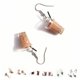 thumbnail image 3 of Pendientes de gota de té de burbujas para mujer, gancho para la oreja de té con leche, regalo de cumpleaños, pinzas para la oreja para mujer GeweYeeli PS15238-05, 3 of 7