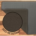 thumbnail image 4 of Anti-Fatigue Kitchen Mat, Charcoal, Playa Basketweave by Chef Gear, 17.5 in. x 48 in., 4 of 8
