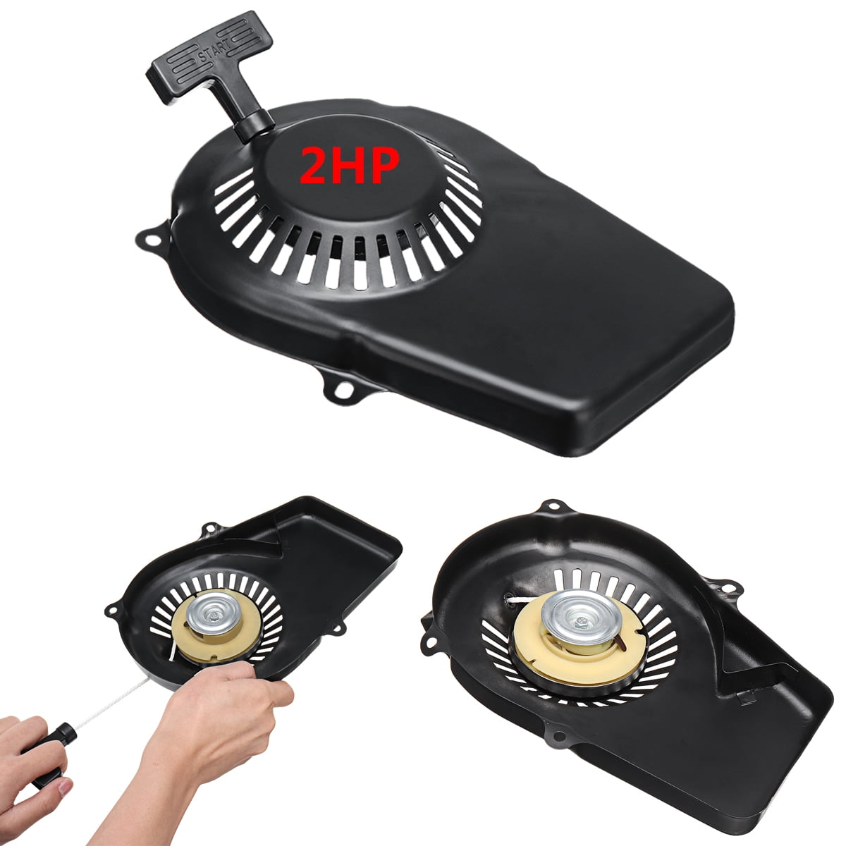 Recoil Starter For Harbor Freight 63CC 2HP 800 900W 60338 66619 69381