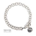 thumbnail image 1 of Pulsera de plata Ley 925 auntentica, modelo IRAIS, largo 18 cm, 1 of 6