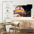 thumbnail image 5 of Elephant Stock Esquire Theatre Wall Art - Horizontal Canvas Wall Art - Living Room Wall Decor - Transportation Canvas - Purple And Orange Decor By Bruce Kaiser - 12" x 8", 5 of 8