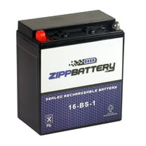 Zipp Battery Ytx16-bs-1 (16-bs-1 12 Volts,14 Ah, 165 Cca) Motorcycle Battery for Suzuki 1400cc Vs1400gl Intruder Glp S83 1999