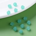 thumbnail image 6 of Frosted Acrylic Beads Faceted Cone Turquoise 6x5.5mm Hole: 1.5mm 6770pcs/500g, 6 of 6