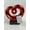 Red, variant on Valentine Shiny Red or Silver Scented Scroll Heart Display