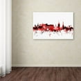 thumbnail image 3 of Trademark Fine Art "Edinburgh Skyline Red 2" Canvas Art by Michael Tompsett, 3 of 3