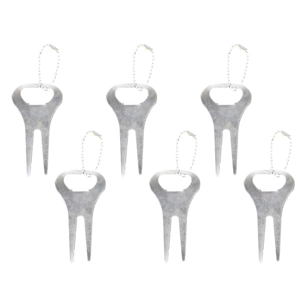 6x Herramientas Divot de Golf Sunnimix Puntas de Reparación de Césped 8cmx4cmx3cm