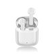 thumbnail image 1 of Auricular inalámbrico compatible con Bluetooth V5.0 Auriculares con botón de huella digital Deportes 3-4 horas Tiempo de reproducción Mini auriculares con micrófono Blanco Sweethay EL005168-02B, 1 of 2