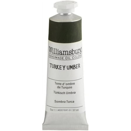 Williamsburg Handmade Oil Color - Turkey Umber, 37 ml