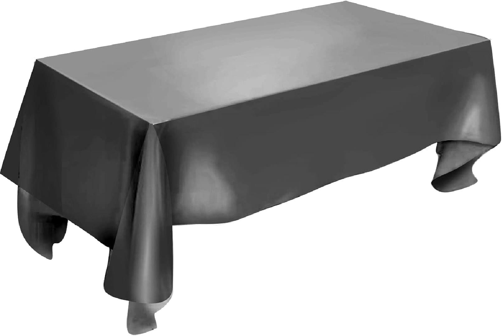 57"X86" Durable Tablecloth Satin Table Linens for Rectangular Tables