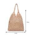 thumbnail image 3 of Bolsa Moda verano mujer embrague malla ahueca hacia fuera el de la axila para mujer (rosa) Tmvgtek Para Estrenar, 3 of 9