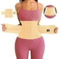 thumbnail image 2 of Womens Waist Trainer Sport Belt Abdominal Support Sweat Waist Trimmer Workout Fitness Girdle, 2 of 9