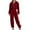Red, variant on sususu Women's Zip Up Jumpsuit Long Sleeve Romper Jumpsuit Elastic Waist Comfortable Outfit Turn Down Collar Cargo Romper,Grey,M