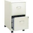 thumbnail image 1 of Scranton &amp; Co 2 Drawer Steel Mobile File Cabinet in Pure White, 1 of 12