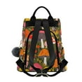 thumbnail image 2 of FORMRS Women's Travel Backpack Purse Anti-Theft Hidden Pockets Casual Shoulder Bag, Vibrant Mushroom, 2 of 7