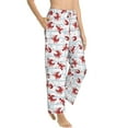 thumbnail image 6 of Salouo Cartoon Lobsters Print Women's Pajama Pants Casual Loose Sweatpants PJs Flowy Pants Drawstring Palazzo for Women Wide Leg Pants Lounge Pajama -Large, 6 of 8