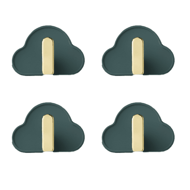 Ganchos Adhesivos Resistentes para Pared, de Acero Inoxidable, Resistentes al Agua, para Colgar Bata, Chamarra, Toalla, Llaves Ormromra CPB-DE-WX504-1