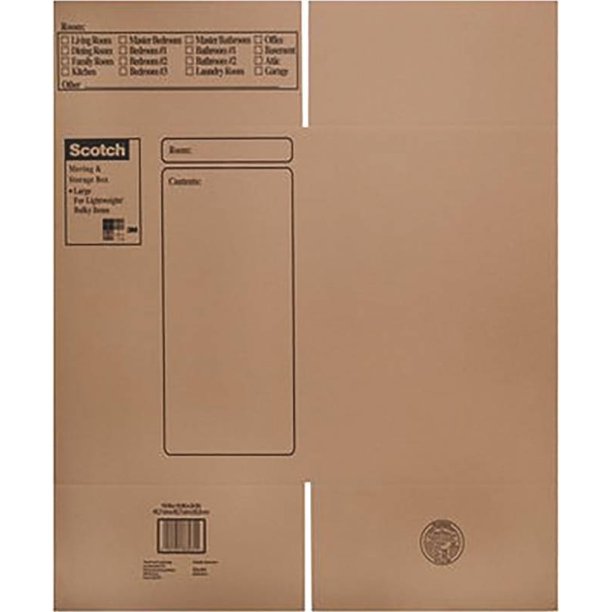 7643992,MOVING/STORAGE BOXES Size In=18 x 18 x 16