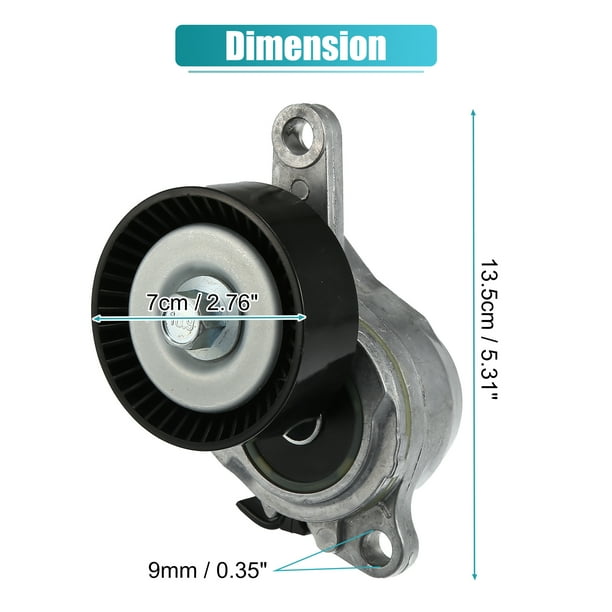 Suzuki 2.4L L4 Automatic Belt Tensioner Pulley Assembly