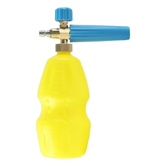 Adjustable Foam Sprayer Soap Lance Spray Jet 1000ml for Car Pressure Washers blue