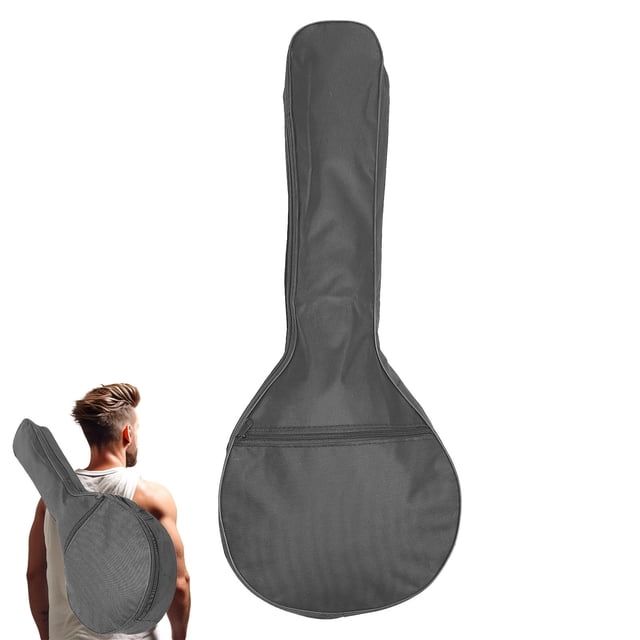 BEADCEST 1Pcs Mandolin Gig Bag Breathable Oxford Cloth Simple for Daily Use