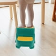 thumbnail image 2 of Luxshiny 2pcs Child Step Stool Plastic Blue for Potty Training, 2 of 8