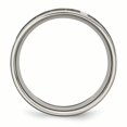 thumbnail image 2 of Titanium Flat 8mm Laser Design Polished Band Size 11.5, 2 of 3