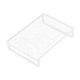 thumbnail image 1 of Tnarru Cookware Holder Stand Countertop Microwave Stand Cover Bracket Utensils Rack Kitchen Gas Stove Stand for Cupboard White L, 1 of 8