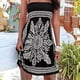 thumbnail image 5 of Vestidos de verano para mujer, vestidos playeros sin tirantes, estilo bohemio, con estampado floral, 5 of 5