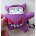 thumbnail image 2 of Funda para auriculares Bluetooth 3D Purple Monster para Airpod, funda de dibujos animados para Airpods 12 Pro 3, funda a prueba de golpes para Airpods 3, 2 of 5