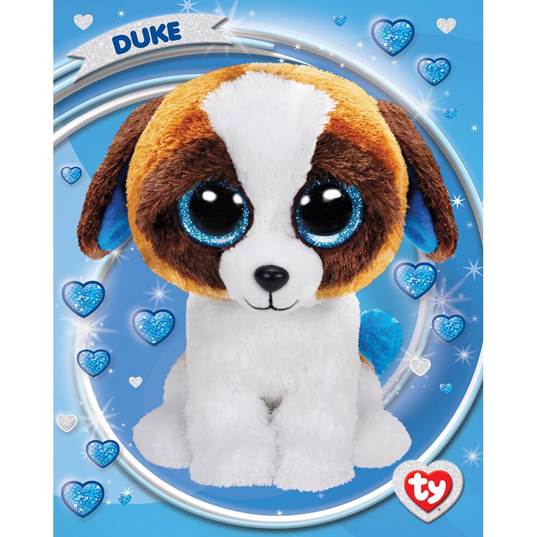 Ty Beanie Boo Buddy 6 Plush Duke the Dog - Game On Toymaster Store