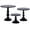 Black, variant on Set of 3 Pink Cake Stands,  Metal Round Cake Holder Dessert Pie Pizza Display Stand 8" 10" 12" Serving Tray Decoration for Wedding Celebration