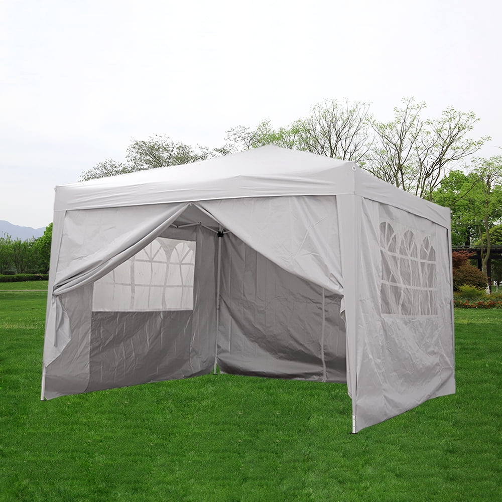 3x3m Gazebo Waterproof Outdoor Garden Tent Marquee Canopy Pop Up or Standard