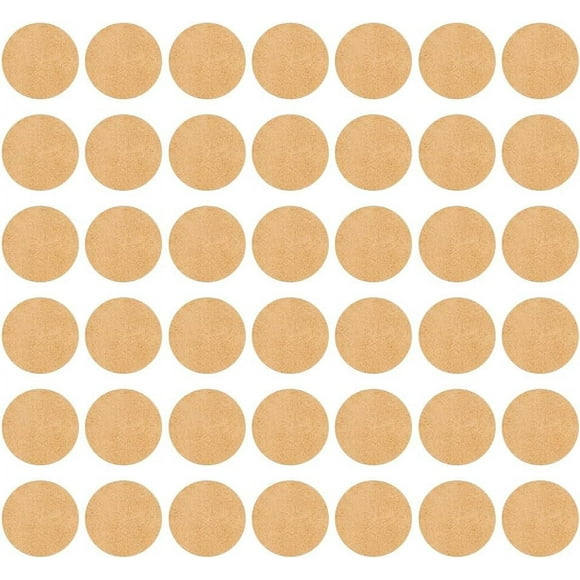 70 Pcs Wooden Slices Discs 1" Round MDF Bases for DIY Miniatures Circle Wood Sheet Unfinished Wood Pieces for DIY Keychain Painting Craft Round Slices for Christmas Decor