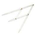 thumbnail image 1 of Keenso Ruler, Stainless Steel Eyebrow Ruler, Practical Tool For Artist For Women Beauty Salon, 1 of 8