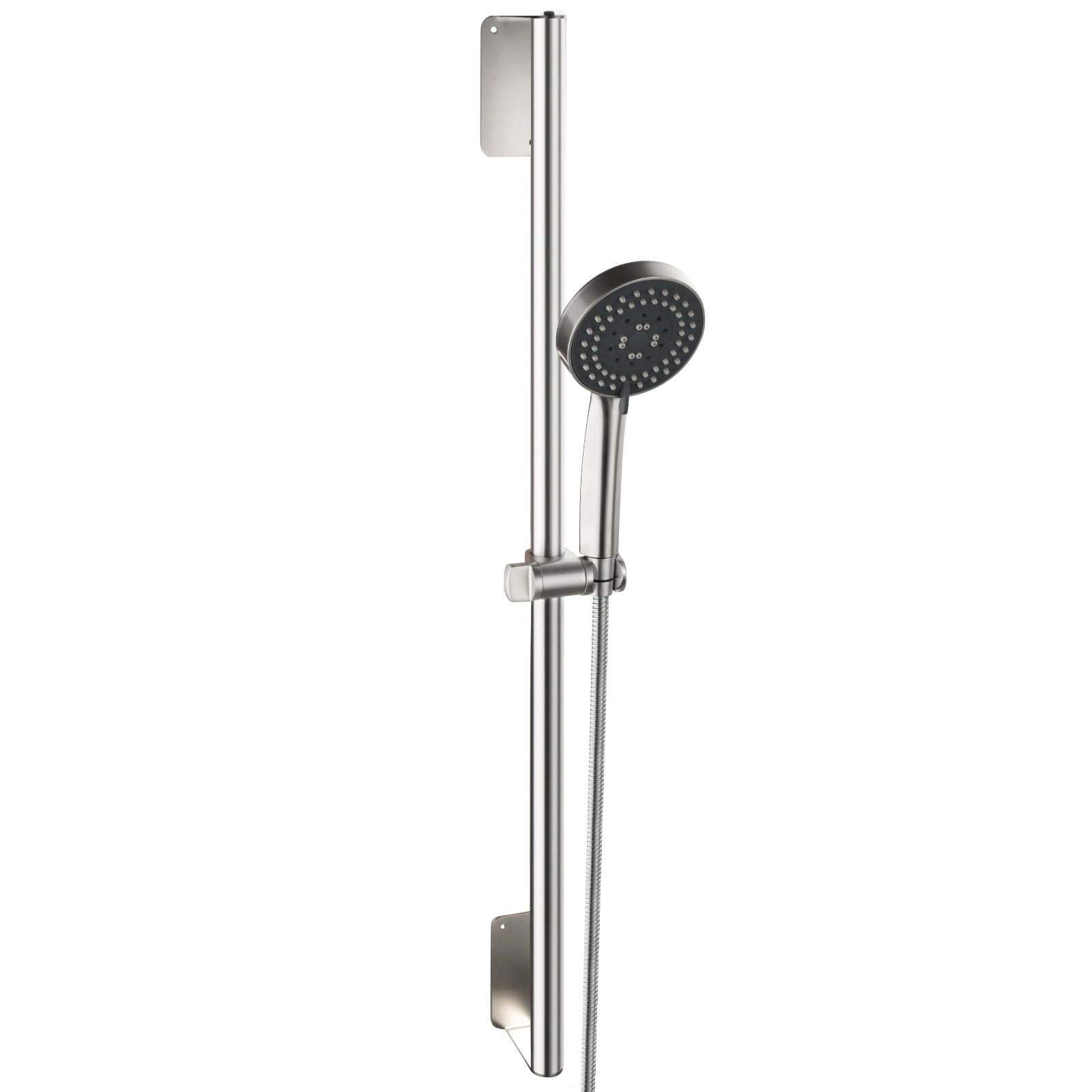Drill-free Shower Slide Bar 31.5'' for Hand Shower Head Holder Stainless Steel Drill-free Shower Slide Bar 31.5'' for Hand Shower Head Holder Stainless Steel