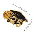 thumbnail image 4 of 5 broches de sombrero de graduación de 2025, accesorios para la temporada de graduación, insignia de birrete de graduación, broche de aleación, pin de solapa conmemorativo de graduación., 4 of 7
