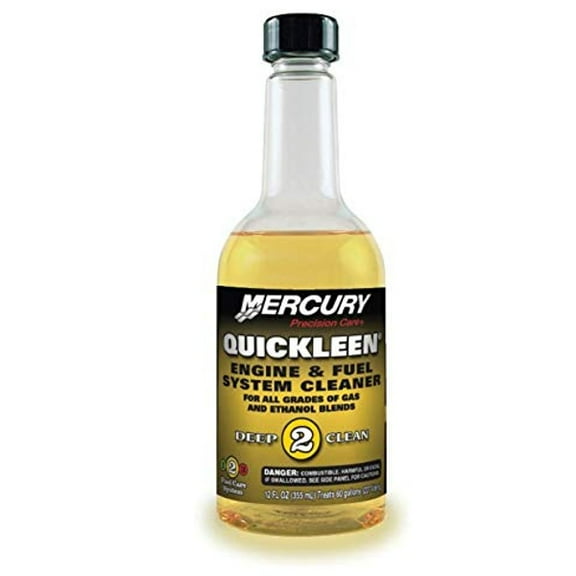 Mercury Mercruiser Quickleen Engine and Fuel System Cleaner Treatment Additive