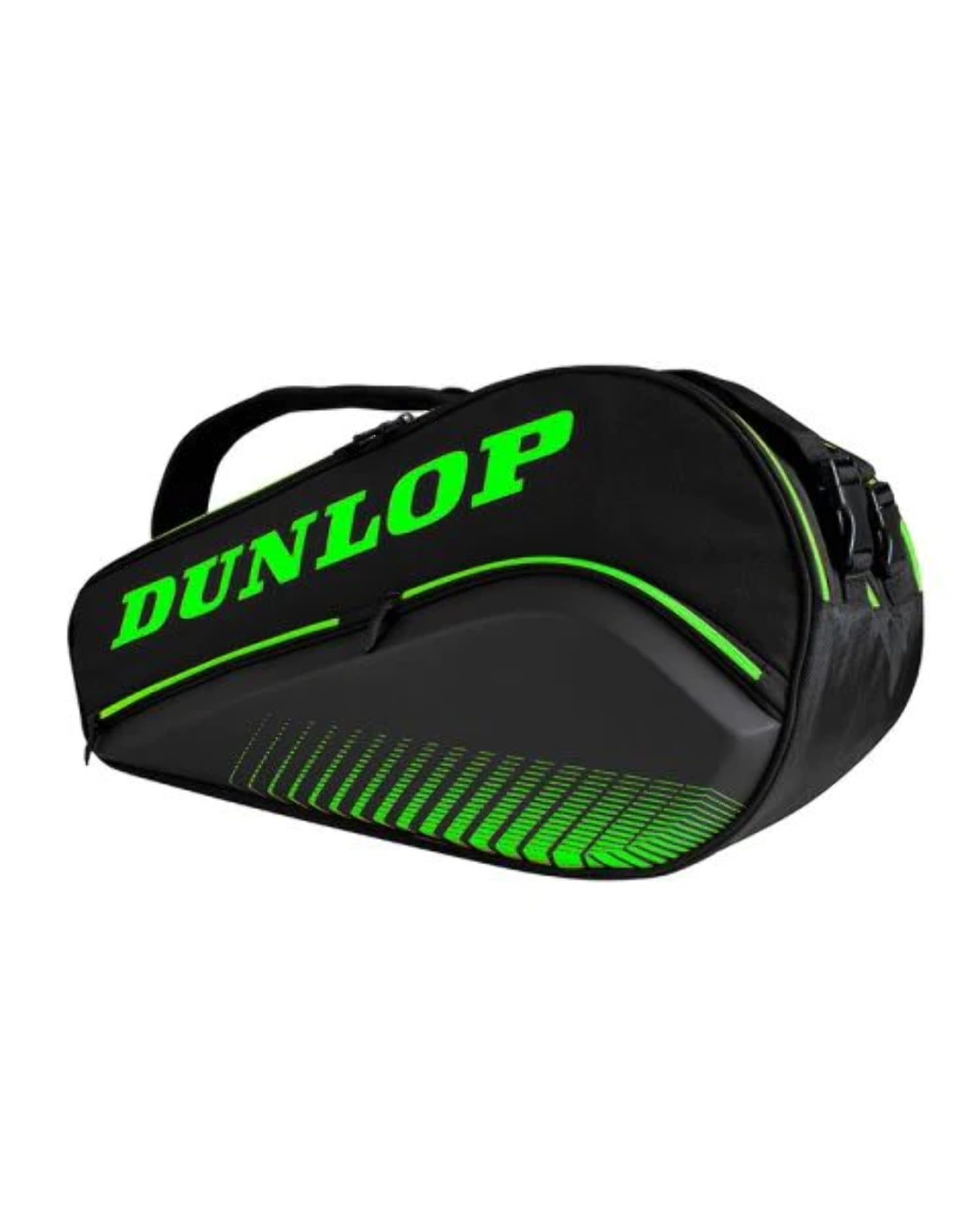 Masson Double Racket Bag White Leather with Gold Accents 