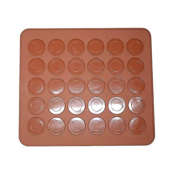 Round Shape Macarons Mat Silicone Macaron Sheet Pad Pastry Cake Baking Tool For Macaron, Cupcake, Dessert