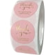 thumbnail image 1 of Pink Thank You Sticker Roll 1 Inch Round Adhesive Label For Wedding, Anniversary And Birthday (1roll/500 Pcs), 1 of 5