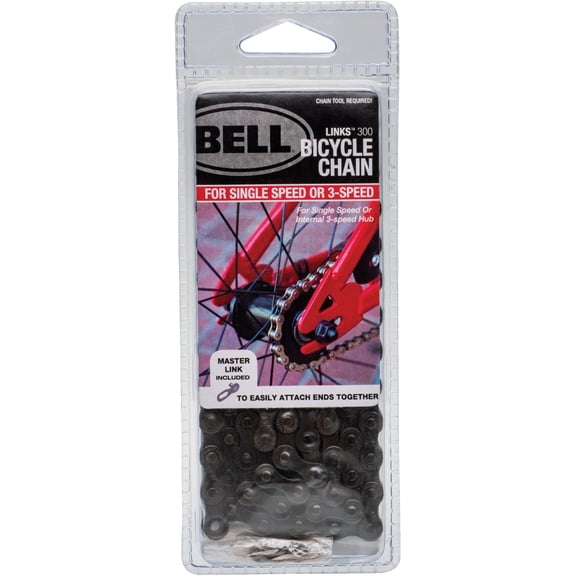 Bell Sports Links 300 Bicycle Chain 3 Speed - 1/8 in, 96 in Length