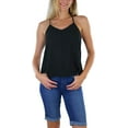thumbnail image 5 of ToBeInStyle Women's Strappy Back V-Neck Camisole Top, 5 of 6