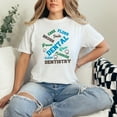thumbnail image 2 of Fun Dental Care Words Graphic, White Comfort Colors T-Shirt, Medium, 2 of 3