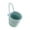 Blue, variant on NovaStitch Small Hanging Storage Basket Woven Wall Mount Basket Under Cabinet Supply Tote Vanity Desk Holder 6.69x6.10x4.72in Pink
