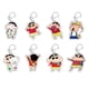 thumbnail image 1 of 2Inch Crayon Shin Chan Acrylic Cartoon Key Chain Double Sided Transparent Pendant Promotional Gift Decorative Ornaments heqiyong toy, 1 of 2