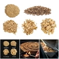 thumbnail image 4 of LOVIVER Natural Wood Smoker Chips Sawdust Variety Size for Cooking Bake Roast Braise Barbecue Chicken Beef Camping Wood s, 4 of 7