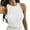White, variant on WREESH Women Casual High Neck Ribbed Cropped Knit Tank Top Basic Sleeveless Summer 2025